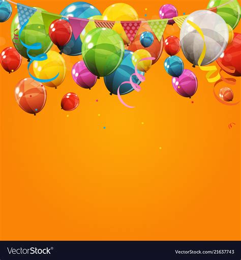 Happy Birthday Balloons Powerpoint Template Backgroun - vrogue.co