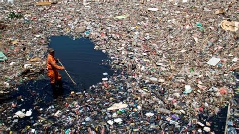 Tumpukan Sampah di Teluk Jakarta Berasal dari Laut Jawa - Reklamasi Pantura