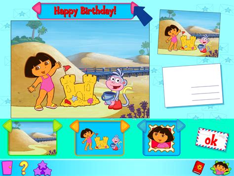 Dora the Explorer Click & Create! 19: A Letter for Swiper - Play Online ...