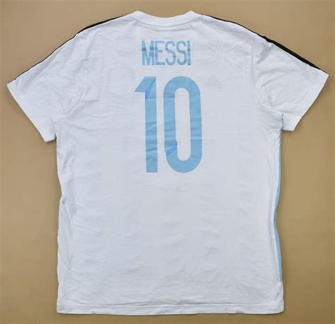 ARGENTINA *MESSI* T-SHIRT XL Football / Soccer \ International Teams \ North & South America ...