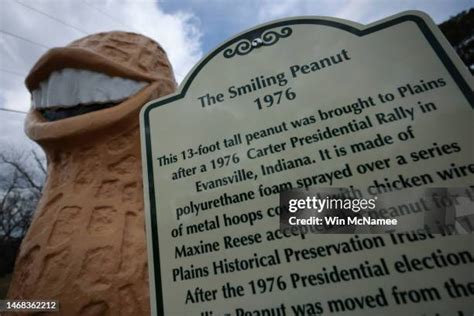 Jimmy Carter Peanut Statue Photos and Premium High Res Pictures - Getty ...