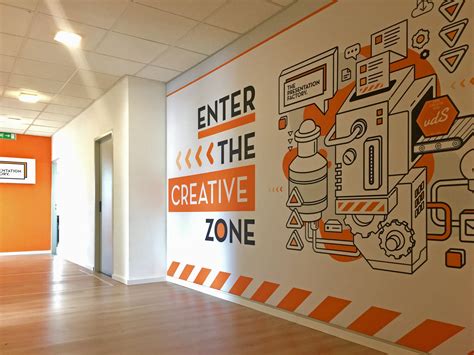 Creative Office Wall Design