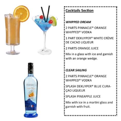 Drink Recipes Using Pinnacle Whipped Vodka | Bryont Blog