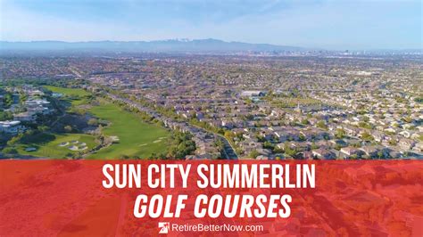 Golf Courses in Sun City Summerlin, NV | Sun City Summerlin Golf Courses