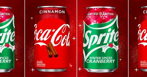 You Can Now Get Coca-Cola Cinnamon And Sprite Winter Spiced Cranberry ...