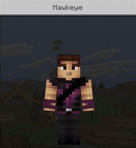 Minecraft Avengers Skin Pack