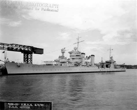 USS Astoria (CA-34) : Cruisers