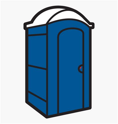 Porta Potty Clipart, HD Png Download - kindpng