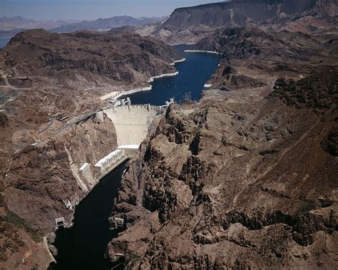 Free download | HD wallpaper: aerial photo of Hoover Dam, Lake Mead ...