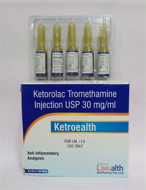 Ketorolac Tromethamine Injection at best price in Navi Mumbai by ...