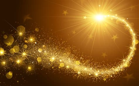 Dazzling Light Golden Poster Background, Dazzling, Golden, Light Background Image for Free Download