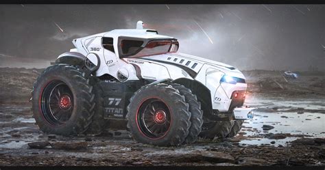 Space Rover Concept, Jason Tonks on ArtStation at https://www.artstation.com/artwork/odYzB ...