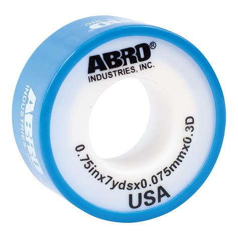 PTFE Thread Seal Tape Light Blue For Water Pipes - ABRO