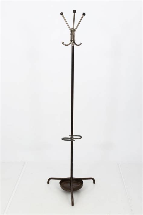 Vintage Metal Coat Rack, circa 1950s For Sale at 1stDibs