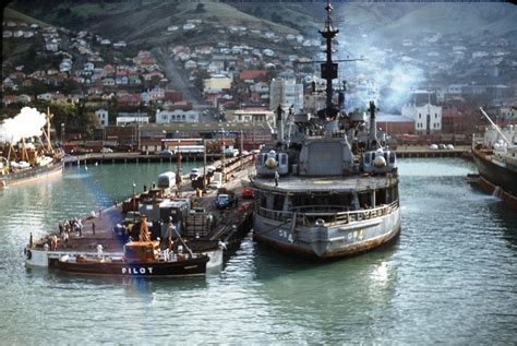 Slide: Lyttelton Port - Canterbury Museum