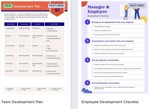 Learning And Development Plan Template