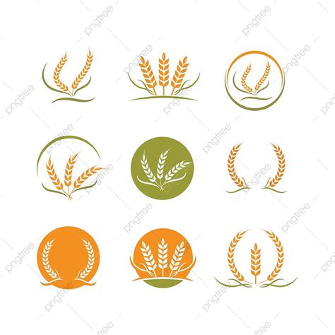 Agriculture Wheat Field Vector PNG Images, Agriculture Wheat, Vector Icon Illustration Design ...