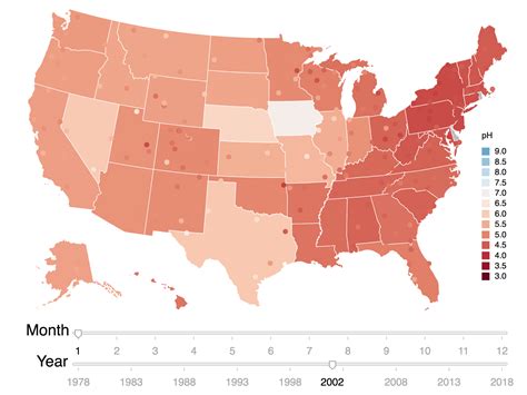 The Decline of Acid Rain in the United States