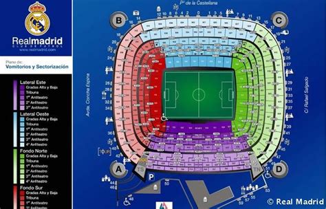 Santiago Bernabéu Stadium Seating Chart - Stadium Seating Chart