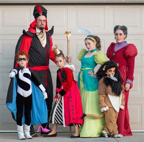 Family Disney Villian Halloween Costumes