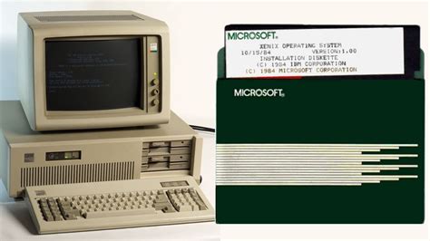 This Was Xenix, Microsoft's First Operating System, Before MS-DOS And ...