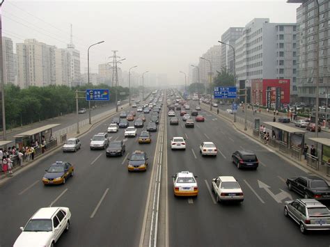 Beijing 2nd Ring Road | This view is a common one in Běijīng… | Flickr