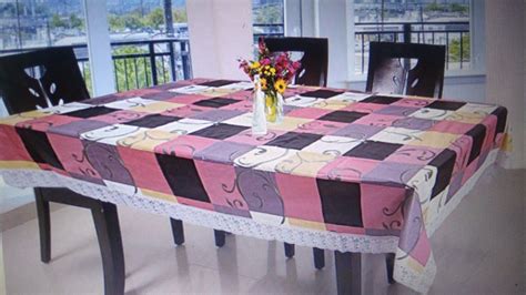 PVC Rectangular Dining Table Cover, Size: 60x90Inch at Rs 140/piece in ...