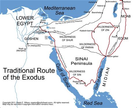 Route of the exodus | Bible mapping, Bible history, History google