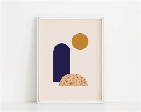 Art & Collectibles Boho Art Print Abstract Art Print Boho Minimalist ...