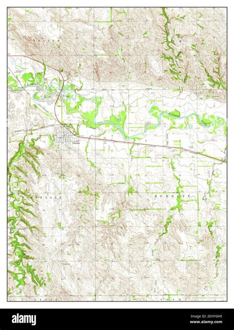 Oakdale, Nebraska, map 1963, 1:24000, United States of America by Timeless Maps, data U.S ...