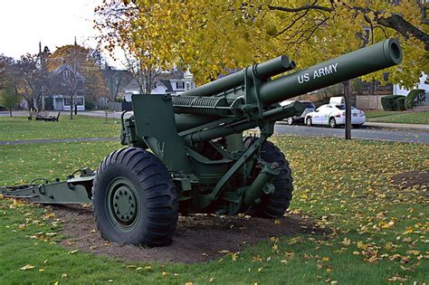 U.S. 155mm Howitzer | This WWII U.S. 155mm Howitzer is locat… | Flickr ...