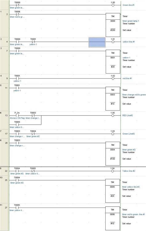 Plc Program For Traffic Light Control : Free Programs, Utilities and ...