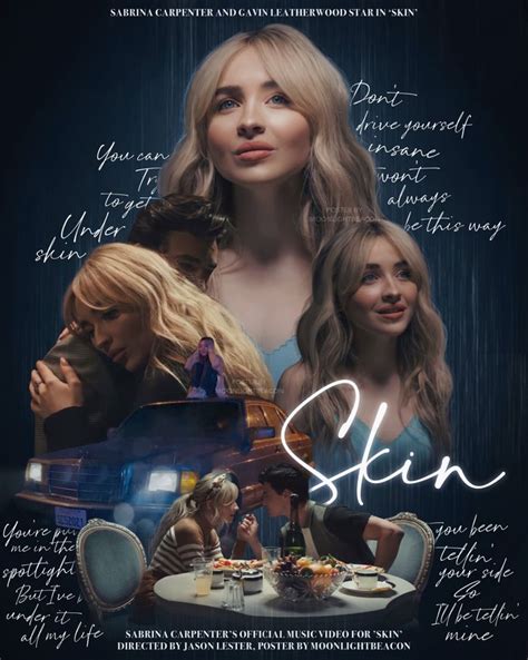 Sabrina Carpenter, Skin Poster | Sabrina carpenter, Sabrina, Skin mine