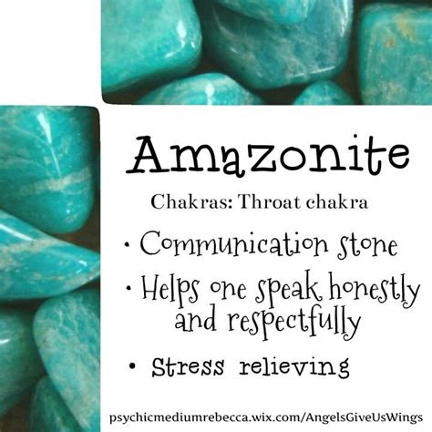 Amazonite crystal meaning | Crystal Healing | Pinterest | Crystals, Heart and Crystal meanings