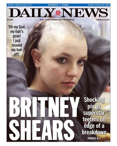 S.A. man attacked by Britney Spears in shaved-head meltdown selling ...