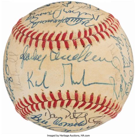 1984 Detroit Tigers - World Series Champions - Team Signed Baseball | Lot #45103 | Heritage Auctions