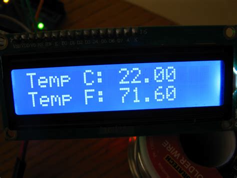 Arduino Temperature Display V1 | Arduino Project Hub