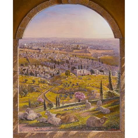 Bloomsbury Market The Beauty Of Jerusalem Framed On Canvas Painting ...