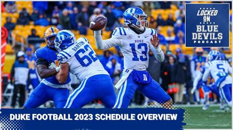 Duke Football 2024 Schedule - Liuka Prissie