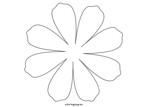 Daisy Outline Template