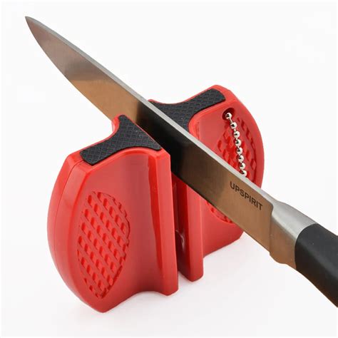 Mini Ceramic Rod Tungsten Steel Knife Sharpener Butterfly Type Two stage Knife Sharpener ...