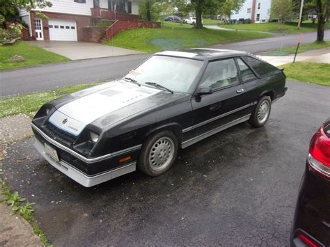 1987 Dodge Shelby Charger, 2.2 turbo, factory moon roof, 5 speed ...