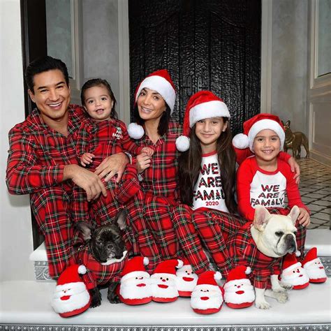 Mario Lopez's Family, and Dogs, Wear Watching Pajamas | PEOPLE.com