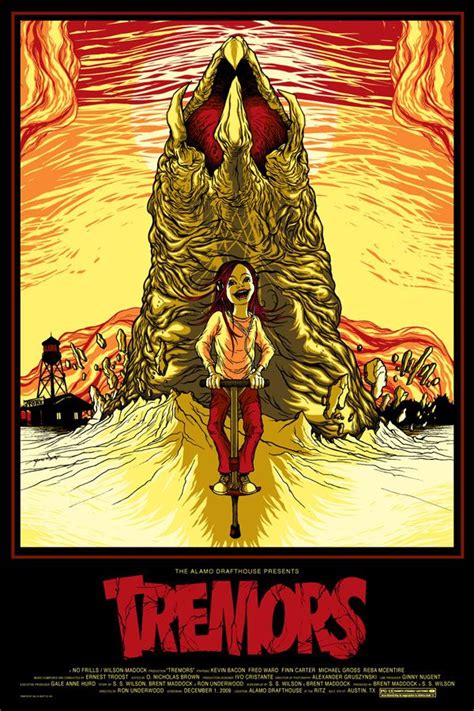 Tremors poster | Horror posters, Movie posters, Mondo posters