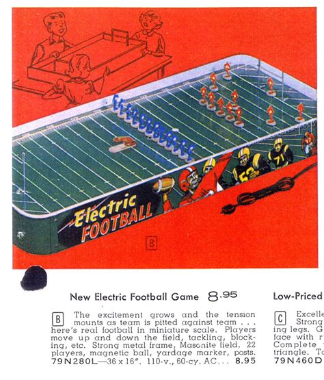 Electric Football in Canada – Munro Games 1960-61 | Electric football ...