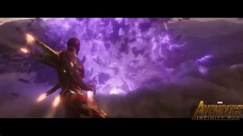 Avengers Infinity War IRON MAN VS THANOS (Fight Scene) - YouTube