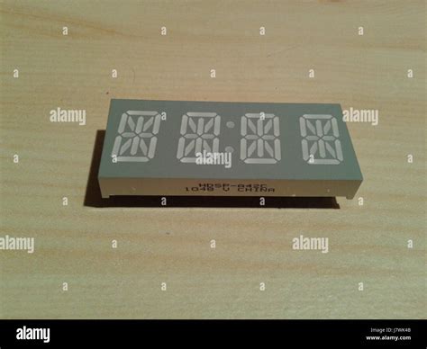 14segment LED Display Stock Photo - Alamy