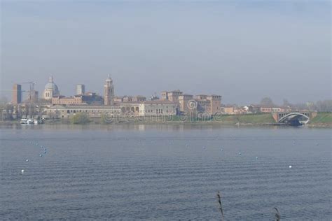 Mantova â€“ skyline stock photo. Image of river, lake - 144886108