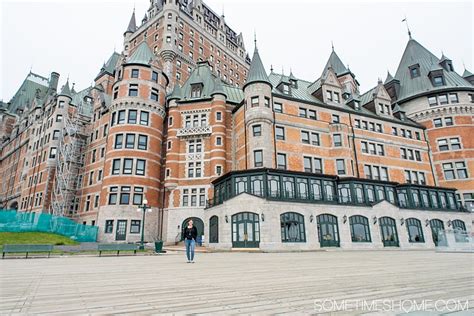 Staying in an Old Quebec City Castle Hotel: Inspiration for Epcot's Icon