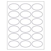 Template for Avery 22854 Print-to-the-Edge Oval Labels 1-1/2" x 2-1/2" | Avery.com